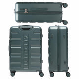 Aerolite 4-Piece ABS Lightweight Luggage Set – Expandable Cabin, Medium, Large & XL Hard Shell Suitcases with Spinner Wheels & TSA Lock – Forest Green