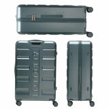 Aerolite 4-Piece ABS Lightweight Luggage Set – Expandable Cabin, Medium, Large & XL Hard Shell Suitcases with Spinner Wheels & TSA Lock – Forest Green