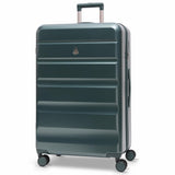 Aerolite 4-Piece ABS Lightweight Luggage Set – Expandable Cabin, Medium, Large & XL Hard Shell Suitcases with Spinner Wheels & TSA Lock – Forest Green