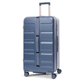 Aerolite 101L Large Trunk Suitcase with 8+1 Spinner Wheels, ABS Hard Shell Luggage with TSA Lock, Lightweight Check-in Travel Suitcase Trunk - Blue