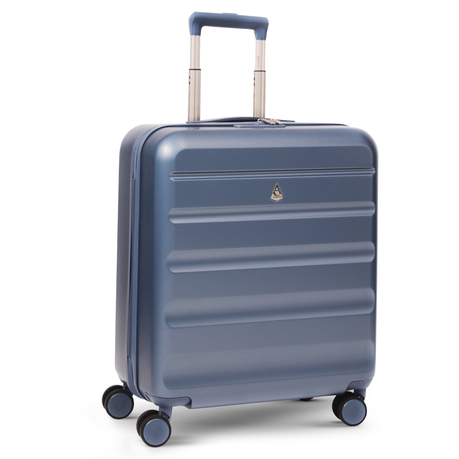 Aerolite 56x45x25cm Large Cabin Bag – Easyjet Large Cabin/Plus/Flexi, British Airways & Jet2 Maximum Cabin Luggage Size, Lightweight Hard Shell Suitcase with 8 Spinner Wheels, TSA Lock, 56L Capacity, 5-Year Warranty, Blue