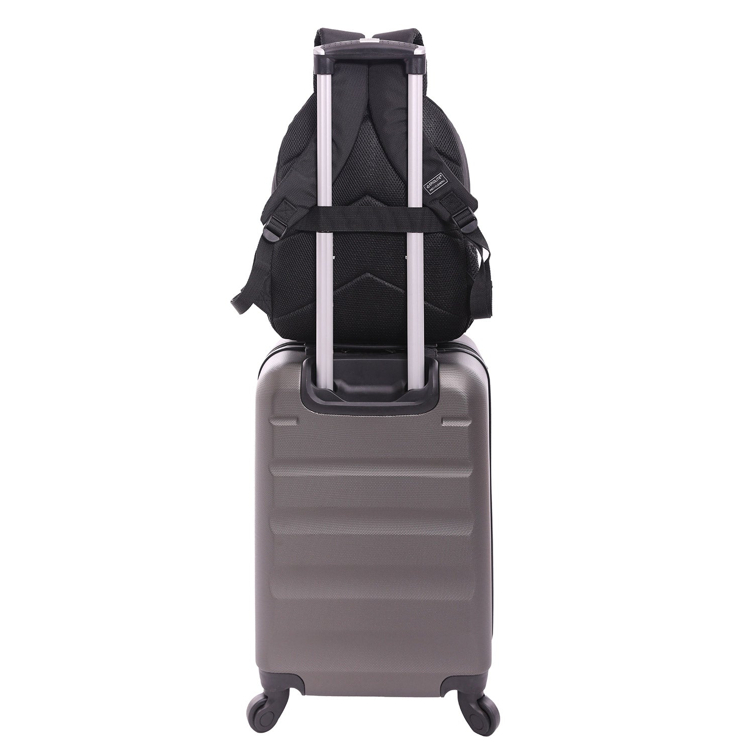 Aerolite 40x30x10 Lufthansa Maximum Size Backpack Recycled Eco-Friendly Shower-Resistant Cabin Luggage Travel Approved For British Airways, easyJet Swiss and Austrian Airlines with 10 Year Warranty - Aerolite UK