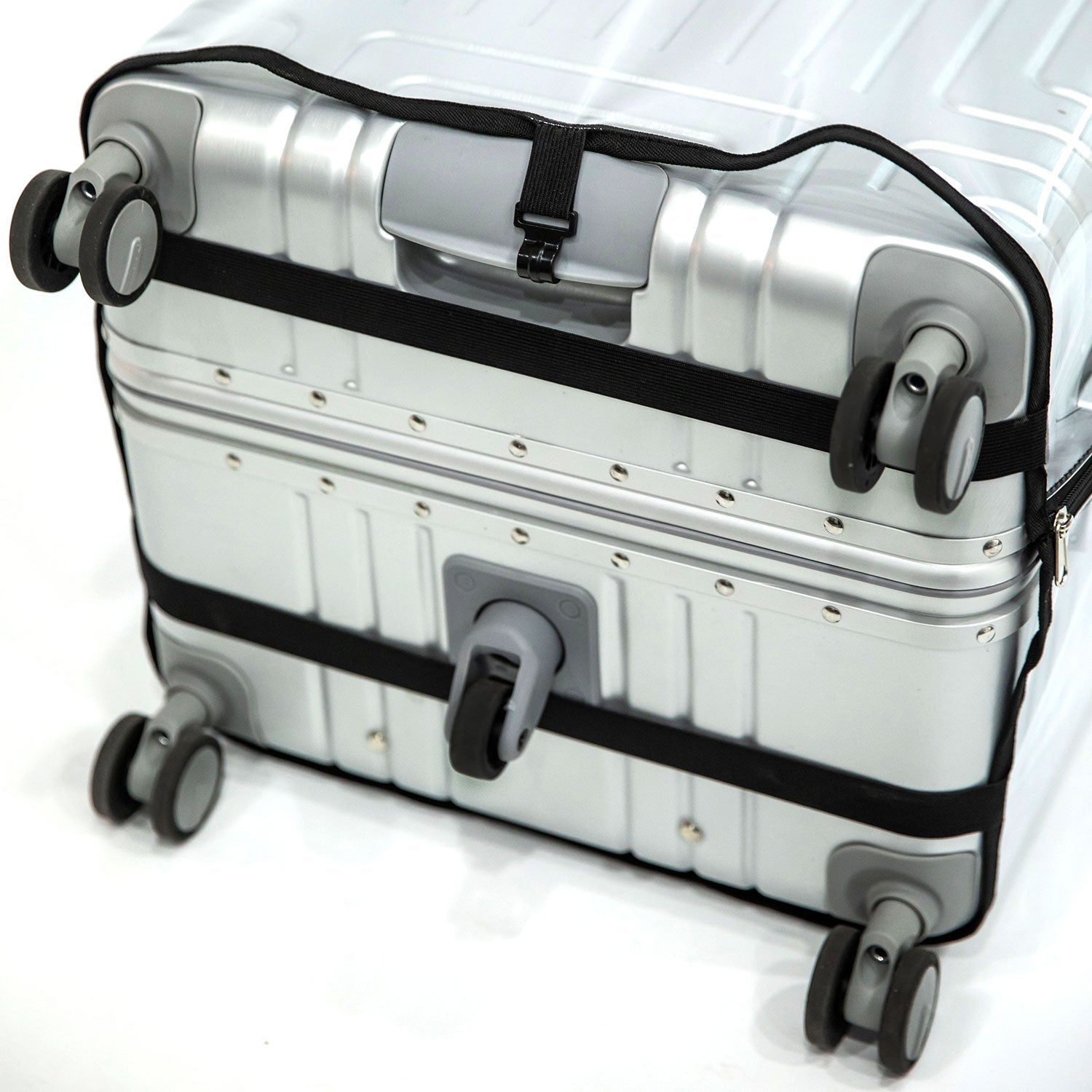Aerolite Aluminium Zipperless PP Trunk, Premium Trunk Suitcase, TSA Latch-Lock, Aluminium Frame, Silent Hinomoto Wheels, 97.6L Large Luggage