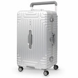 Aerolite Aluminium Zipperless PP Trunk, Premium Trunk Suitcase, TSA Latch-Lock, Aluminium Frame, Silent Hinomoto Wheels, 97.6L Large Luggage