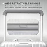 Aerolite Aluminium Zipperless PP Trunk, Premium Trunk Suitcase, TSA Latch-Lock, Aluminium Frame, Silent Hinomoto Wheels, 97.6L Large Luggage