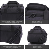 Aerolite Underseat 17x13x8” jetBlue Airline Maximum Size Carry On Holdall with 5 Year Guarantee, Premium Carry On Personal Item Eco - Friendly Travel Duffel Bag - Aerolite UK