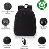 Aerolite 40x30x10 Lufthansa Maximum Size Backpack Recycled Eco-Friendly Shower-Resistant Cabin Luggage Travel Approved For British Airways, easyJet Swiss and Austrian Airlines with 10 Year Warranty - Aerolite UK