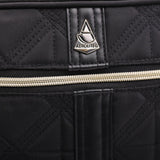 Aerolite 16.5” Quilted Ladies Laptop Bag – Elegant Travel Tote, Carry-On Hand Luggage, 45x36x20cm, Padded Shoulder Strap, 10-Year Warranty