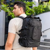 Aerolite 40x20x25cm Approved for Ryanair Premium Quality  Eco-Friendly Backpack Trolley with 2 Wheels, Extendable Handle, 10 Years Brand Warranty