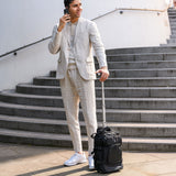 Aerolite 40x20x25cm Approved for Ryanair Premium Quality  Eco-Friendly Backpack Trolley with 2 Wheels, Extendable Handle, 10 Years Brand Warranty