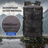 Aerolite Waterproof Backpack – Ryanair & Wizz Air Free Underseat Size 40×20×25 cm, 20L Cabin Rucksack with 14″ Laptop Sleeve, Multiple Pockets & Travel Essentials – Black