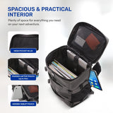 Aerolite Waterproof Backpack – Ryanair & Wizz Air Free Underseat Size 40×20×25 cm, 20L Cabin Rucksack with 14″ Laptop Sleeve, Multiple Pockets & Travel Essentials – Dark Green