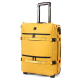 Aerolite Waterproof Trolley Cabin Bag, Ryanair Priority Max Size 55x40×20 cm, 44L Carry-On with 17" Laptop Sleeve, TSA Lock & 2 Wheels – Mango