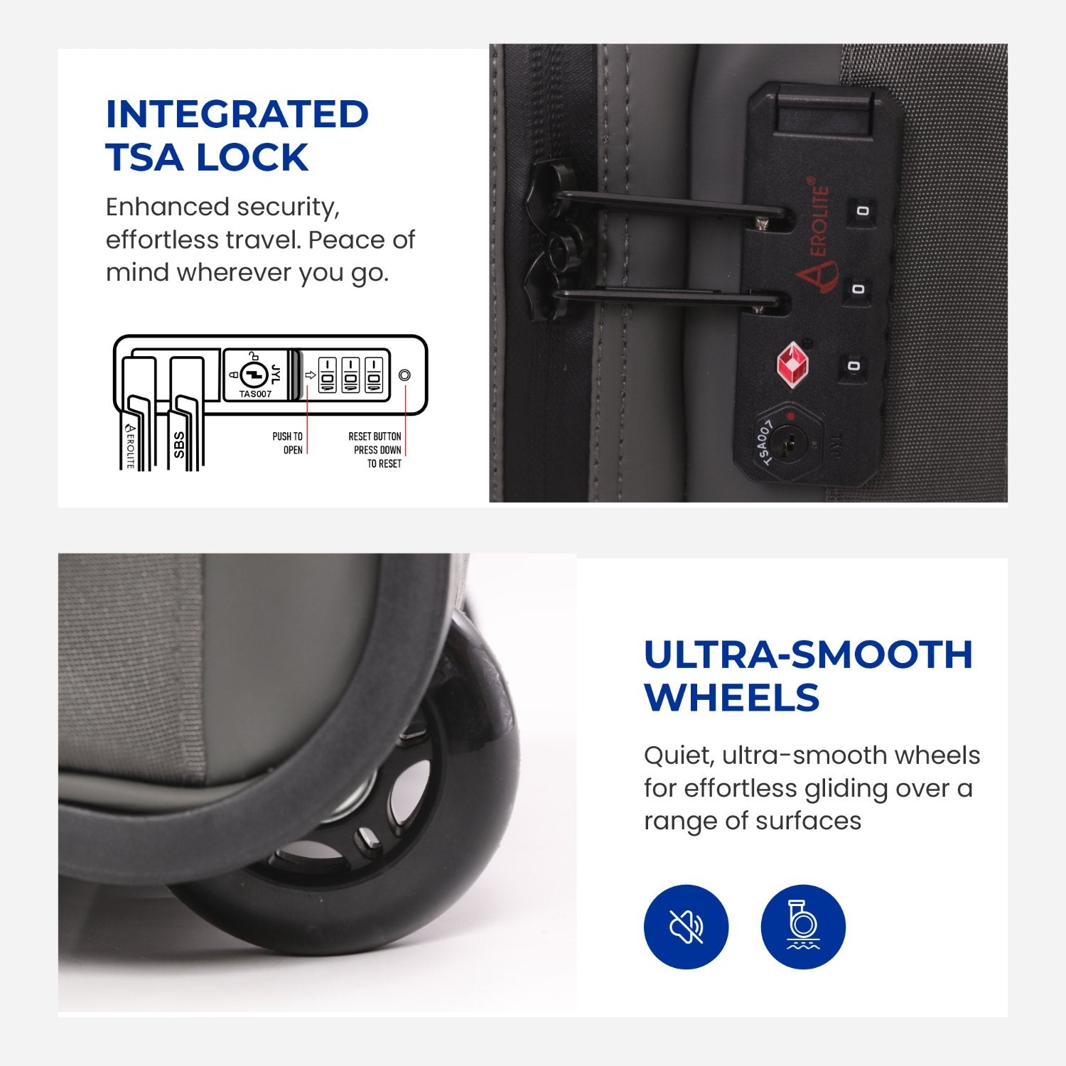 Aerolite Waterproof Trolley Cabin Bag, Ryanair Priority Max Size 55x40×20 cm, 44L Carry-On with 17" Laptop Sleeve, TSA Lock & 2 Wheels – Dark Green