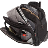 Aerolite 17'' Executive Mobile Business Cabin Hand with Luggage Rolling Laptop Bag, Approved for Ryanair, British Airways, Easyjet, Jet2 & Many More