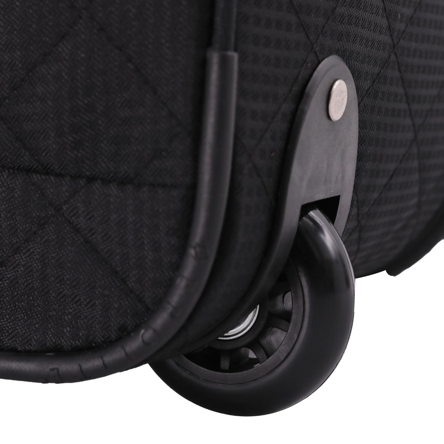 Aerolite easyJet Carry On Cabin Hand Luggage Under Seat Trolley Bag Suitcase 42x32x20cm 28L, Fits easyJet Hand Cabin Luggage 45x36x20 - Packed Direct UK