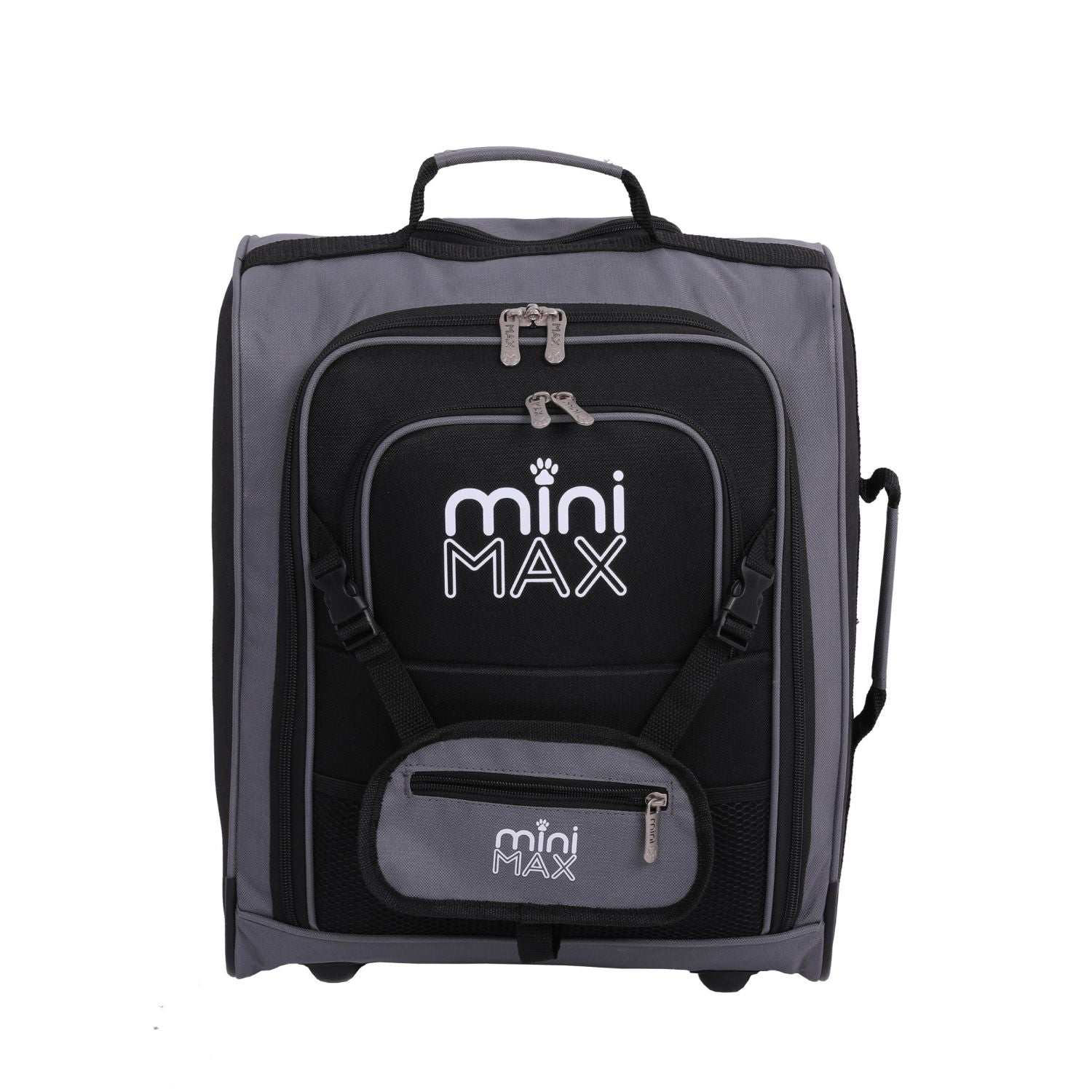Aerolite MiniMAX (45x36x20cm) Easyjet Maximum Cabin Luggage Under Seat Carry On Suitcase with Backpack and Pouch, 2 Year Warranty