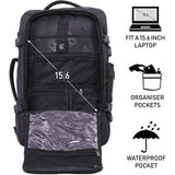 Aerolite (55x35x20cm) 3 in 1 Cabin Luggage Laptop Backpack, Approved for Ryanair, EasyJet, British Airways, Delta, Flybe, Lufthansa, Norwegian, Jet2, KLM, Wizz Air and Virgin Atlantic - Aerolite UK