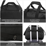 Aerolite Ryanair Maximum Bundle (55x40x20 Suitcase + 40x20x25 Holdall) 2-Piece Carry On Hand Cabin Luggage Set Bundle
