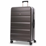 Aerolite 4-Piece ABS Lightweight Luggage Set – Expandable Cabin, Medium, Large & XL Hard Shell Suitcases with Spinner Wheels & TSA Lock – Charcoal