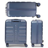 Aerolite 56x45x25cm Large Cabin Bag – Easyjet Large Cabin/Plus/Flexi, British Airways & Jet2 Maximum Cabin Luggage Size, Lightweight Hard Shell Suitcase with 8 Spinner Wheels, TSA Lock, 56L Capacity, 5-Year Warranty, Blue