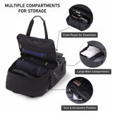 Aerolite 40x30x20cm Ryanair Wizz Air Cabin Backpack 24L Underseat Carry On Travel Rucksack with Removable Shoulder Pouch Lightweight Hand Luggage Bag