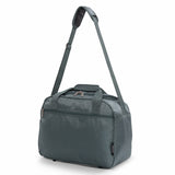 Aerolite 40x30x20cm Ryanair Wizz Air Cabin Holdall 24L Underseat Carry On Travel Bag with Shoulder Strap Lightweight Hand Luggage for EasyJet British Airways Lufthansa Green