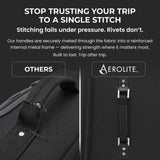 Aerolite Premium 3 Piece Expandable Luggage Set Cabin 28 Inch Large and 32 Inch Extra Large Soft Shell Suitcases with Reinforced Metal Frame Japanese YKK Zippers TSA Locks Silent Dual Spinner Wheels Black
