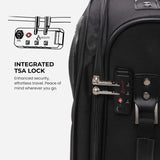 Aerolite Premium Expandable Cabin Suitcase 55x40x20cm to 55x40x23cm Ryanair Priority Carry On Luggage with Reinforced Metal Frame YKK Zippers TSA Lock Silent Spinner Wheels Anti Microbial Interior Soft Shell Hand Luggage