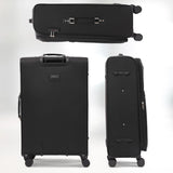 Aerolite Premium 28 Inch Expandable Large Suitcase 103L to 120L Lightweight Soft Shell Checked Luggage with Reinforced Metal Frame Japanese YKK Zippers TSA Lock Silent Dual Spinner Wheels