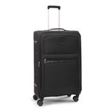 Aerolite Premium 3 Piece Expandable Luggage Set Cabin 28 Inch Large and 32 Inch Extra Large Soft Shell Suitcases with Reinforced Metal Frame Japanese YKK Zippers TSA Locks Silent Dual Spinner Wheels Black