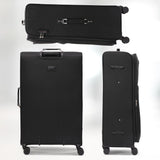 Aerolite Premium 32 Inch Extra Large Expandable Suitcase 150L to 172L Lightweight Soft Shell Checked Luggage with Reinforced Metal Frame Japanese YKK Zippers TSA Lock Silent Dual Spinner Wheels