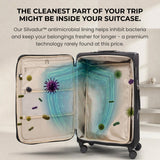 Aerolite Premium 32 Inch Extra Large Expandable Suitcase 150L to 172L Lightweight Soft Shell Checked Luggage with Reinforced Metal Frame Japanese YKK Zippers TSA Lock Silent Dual Spinner Wheels