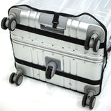 Aerolite Aluminium Zipperless PP Trunk, Premium Trunk Suitcase, TSA Latch-Lock, Aluminium Frame, Silent Hinomoto Wheels, 97.6L Large Luggage