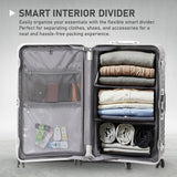 Aerolite Aluminium Zipperless PP Trunk, Premium Trunk Suitcase, TSA Latch-Lock, Aluminium Frame, Silent Hinomoto Wheels, 97.6L Large Luggage