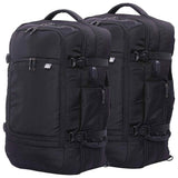 Aerolite (55x35x20cm) 39L Cabin Luggage Laptop Backpack Rucksack With YKK Zippers Fits Up To 15.6" Laptop, Approved for Ryanair (Priority), easyJet Plus, British Airways & Many More