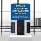 Aerolite 40x30x20cm Ryanair & Wizz Air Maximum Cabin Size Eco-Friendly Backpack ♻️ Lightweight Travel Bag with YKK Zippers & 5-Year Warranty