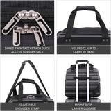 Aerolite Easyjet Maximum Size 45x36x20cm New Summer 2025 Hand Cabin Luggage Approved Hard Shell Travel Carry On Holdall Shoulder Under Seat Flight Bag with 2 Year Warranty