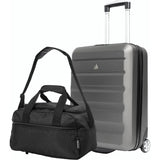 Aerolite Ryanair Maximum Bundle (55x40x20 Suitcase + 40x20x25 Holdall) 2-Piece Carry On Hand Cabin Luggage Set Bundle