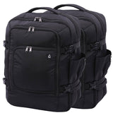Aerolite 40x30x20cm Ryanair & Wizz Air Maximum Cabin Size Eco-Friendly Backpack ♻️ Lightweight Travel Bag with YKK Zippers & 5-Year Warranty