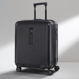 Aerolite M-Lite Premium 56x45x25cm Easyjet Plus Cabin Suitcase with USB Port, TSA Lock, Silent Hinomoto Wheels, Lightweight Polypropylene, 15-Year Warranty