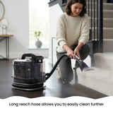 Olsen & Smith 1600W Portable Spot Cleaner Vacuum – Compact Deep Cleaning Machine for Carpets, Upholstery & Car Interiors with Dual Water Tanks, Steam Function & Multi-Tool Accessories