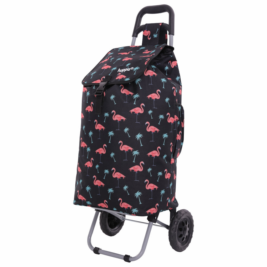 Hoppa Fully Insulated Lightweight 2024 Model 2 Wheeled Large 42Litre Capacity Shopping Trolley Bag 95cm, 2.1kg With Shoulder Strap
