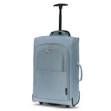 5 Cities (55x35x20cm) Lightweight Cabin Hand Luggage With a Retractable Telescopic Handle, Approved For Ryanair/easyJet/British Airways & more