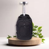 Aerolite 40x20x25cm Approved for Ryanair Premium Quality  Eco-Friendly Backpack Trolley with 2 Wheels, Extendable Handle, 10 Years Brand Warranty