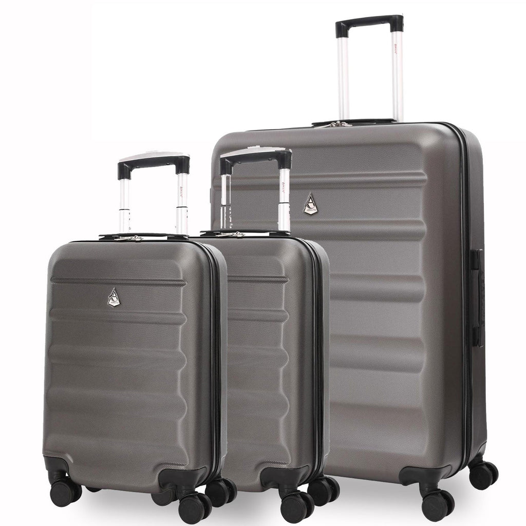 Hard Shell Suitcase Set Of Aerolite ABS Hard Shell Piece Suitcase