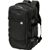 Aerolite (40x20x25cm) Backpack/Rucksack Approved for Ryanair with YKK Zippers, Built-in USB Charging Port, Black