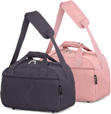 Aerolite (40x20x25cm) New and Improved 2021 Ryanair Maximum Size Holdall Cabin Luggage Under Seat Flight Holdall Bag (x2 Set) - Packed Direct UK