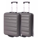 Aerolite (55x40x20cm) Ryanair Maximum Allowance 40L Lightweight Hard Shell Cabin Hand Luggage, Also Approved for easyJet, British Airways, Jet2 and More - Packed Direct UK