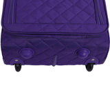 Aerolite easyJet Carry On Cabin Hand Luggage Under Seat Trolley Bag Suitcase 42x32x20cm 28L, Fits easyJet Hand Cabin Luggage 45x36x20 - Packed Direct UK